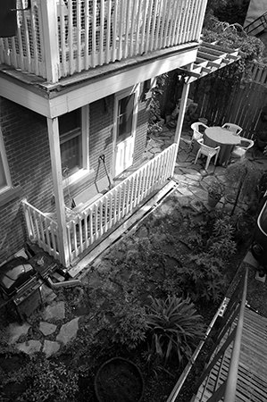 Court et terrasse, Rue de Bordeaux - 25point4