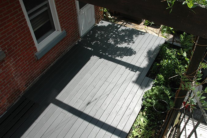 Court et terrasse, Rue de Bordeaux - 25point4