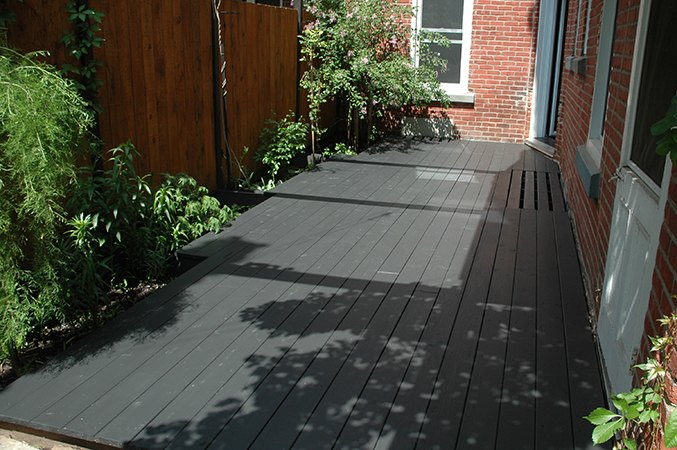 Court et terrasse, Rue de Bordeaux - 25point4