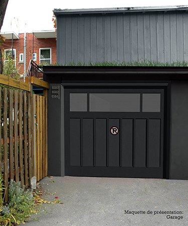 Rajeunissement d'une cour et de sa clôture sur ruelle, rénovation de la galerie arrière (Rue des Érables, Montréal).