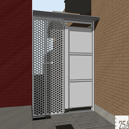 Conception et construction d'un atelier-cabanon intégrant une palissade