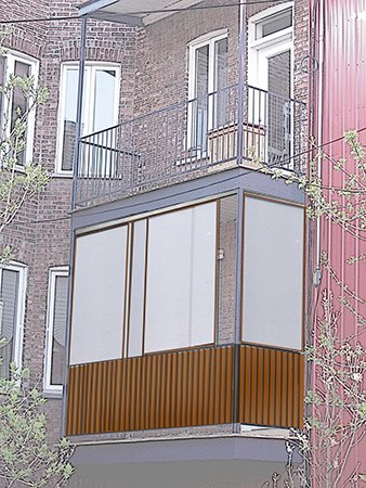 Panneaux d'intimité pour balcon - 25point4