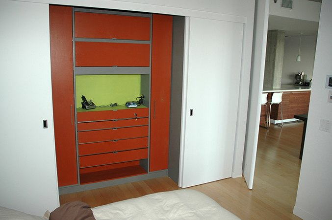 Aménagement de vestiaire et garde-robe - 25point4