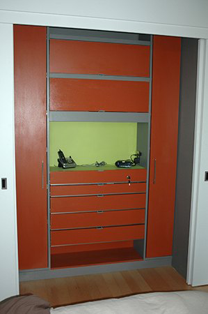 Aménagement de vestiaire et garde-robe - 25point4