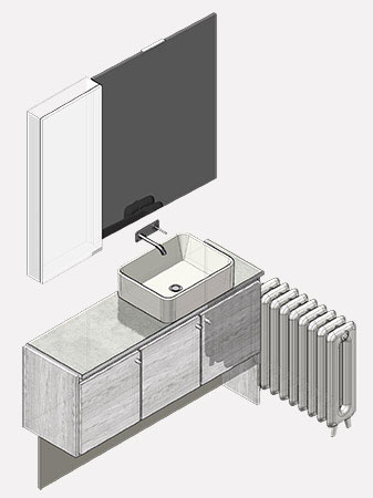 Conversion d'une buanderie en salle de bain dans un condo (Boul. St-Joseph) - 25point4