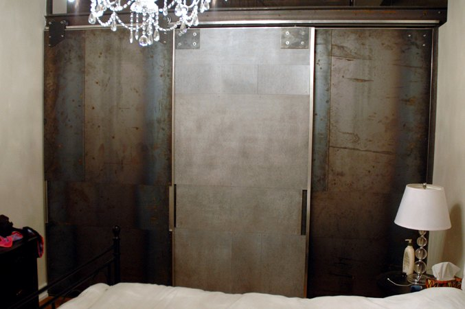 portes coulissantes à l'intérieur d'un loft (Montréal) 25point4